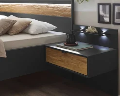 Wiemann Möbel Acapulco Nachttisch grau Clearance