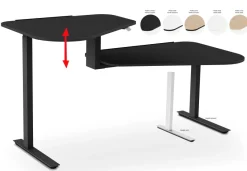 Aeris Active Desk Stehschreibtisch höhenverstellbar in 3 Farben Sale