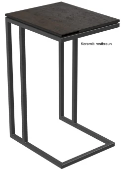 Akante Alicia Beistelltisch Metall schwarz