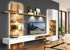 Venjakob Andiamo Home Wohnwand weiß eiche