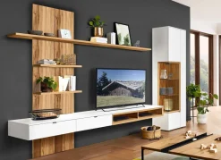Venjakob Andiamo Home Wohnwand weiß modern hochwertig Discount