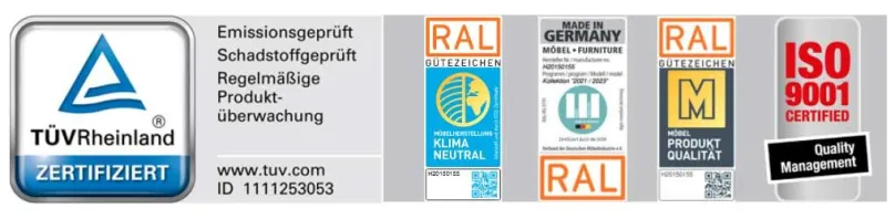 Wiemann Möbel Asti Bett mit LED Clearance