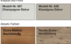 Wiemann Möbel Asti schwebender Nachttisch Discount