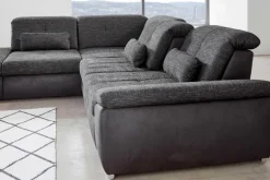 Megapol Atlantis Ecksofa mit Sitztiefenverstellung Online