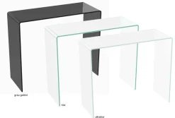 Akante Aurora Konsolentisch Glas Sale