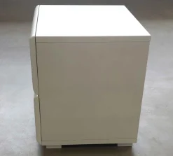 Dico Möbel Avantgarde Nachttisch weiß Holz Discount