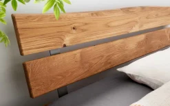 TPT Möbel Balkenbett 620 wildeiche Discount