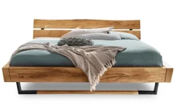 TPT Möbel 817 Balkenbett wildeiche