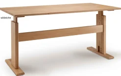 TPT Möbel Bergamo höhenverstellbarer Schreibtisch Holz Best