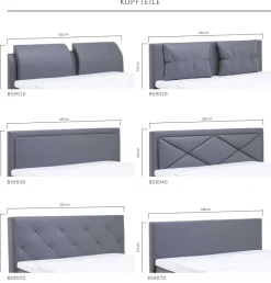 Dico Möbel Beverly Boxspringbett 140x200