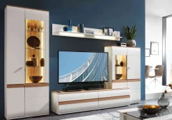Stralsunder Möbelwerke Binz Wohnwand weiß modern Hot