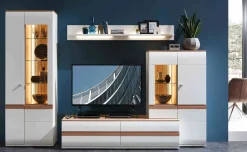 Stralsunder Möbelwerke Binz Wohnwand weiß modern Hot