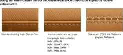 DFM Polstermöbel Bonaire Ecksofa mit Relaxfunktion optional Outlet
