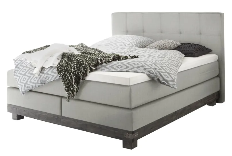 Hasena Boston Boxspringbett mit Holzrahmen Hot