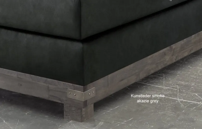 Hasena Boston Boxspringbett mit Holzrahmen Hot