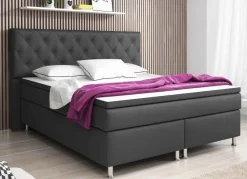 mkpreis Boxspringbett mit hohem Kopfteil Outlet