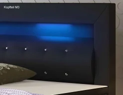 mkpreis Boxspringbett mit LED Hot