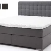 Meise Möbel GmbH & Co.KG Boxspringbett 180x200 grau Discount