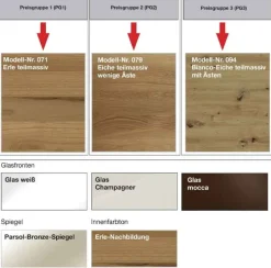 Wiemann Möbel Cardiff eiche Kleiderschrank Discount