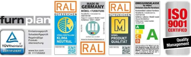 Wiemann Möbel Cardiff Nachtkommode Holz Discount