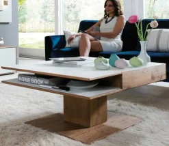 Hartmann Massivholzmöbel Caya Couchtisch Schublade Massivholz Sale