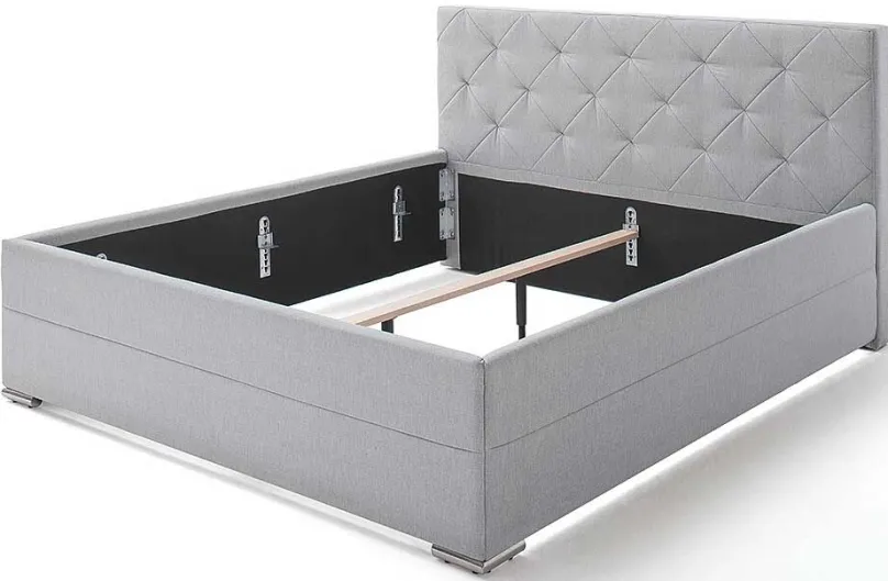 Meise Möbel GmbH & Co.KG Chicago Polsterbett grau 180x200 Clearance