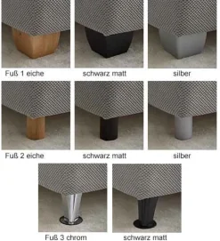HAPO GmbH & Co. KG Clara Polsterbett 100x200 mit Bettkasten Outlet