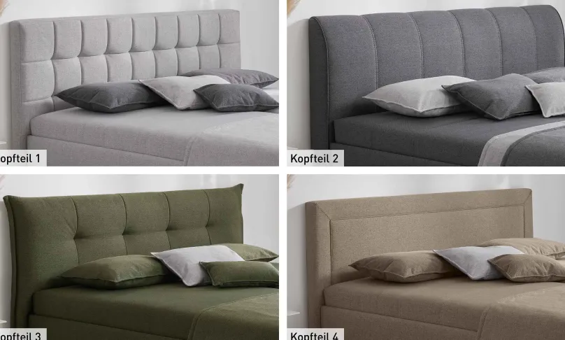 HAPO GmbH & Co. KG Clara Polsterbett 180x200 mit Bettkasten Outlet