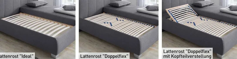 HAPO GmbH & Co. KG Clara Polsterbett 180x200 mit Bettkasten Outlet