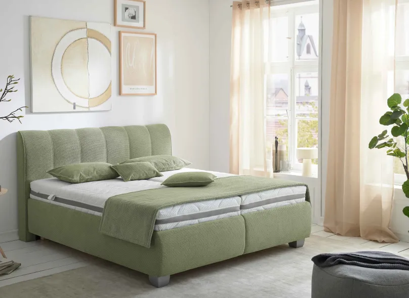 HAPO GmbH & Co. KG Clarissa Polsterbett 140x200 mit Bettkasten Discount