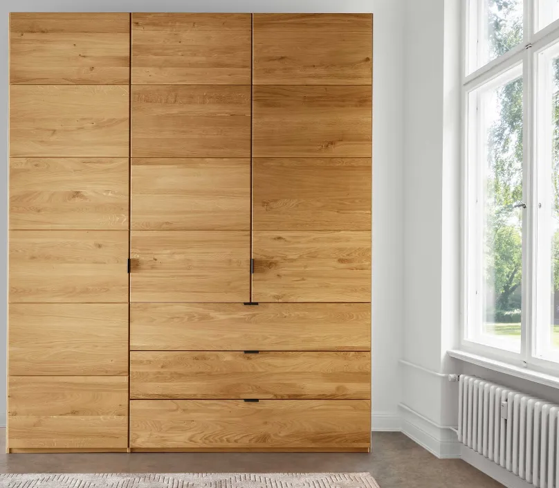Forestales Colorado Holz-Kleiderschrank mit Schubladen Online