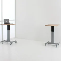 ConSet kleiner Schreibtisch höhenverstellbar Steh / Sitz 80 kg New
