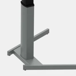 ConSet Steh Schreibtisch herzförmig verstellbar weiß buche Outlet