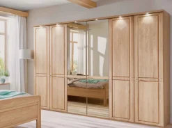Wiemann Möbel Cortina Kleiderschrank eiche mit Spiegel Outlet