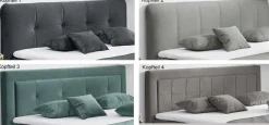HAPO GmbH & Co. KG Cosima Boxspringbett 200x200 mit Bettkasten