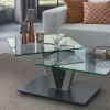 Vierhaus Vertrieb GmbH & Co. KG 1019 Couchtisch drehbar 2 Ebenen