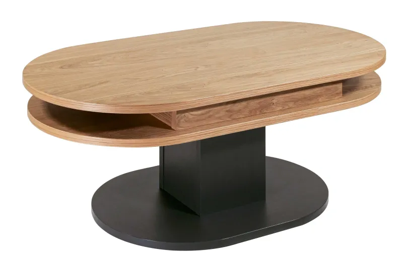 Vierhaus Vertrieb GmbH & Co. KG 1840 Couchtisch eiche schwarz Discount