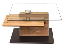 Vierhaus Vertrieb GmbH & Co. KG 7894 Couchtisch Glas Holz modern Hot