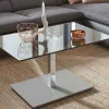 Vierhaus Vertrieb GmbH & Co. KG 2598 Couchtisch Glas Metall höhenverstellbar Hot