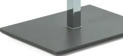 Vierhaus Vertrieb GmbH & Co. KG 2598 Couchtisch Glas Metall höhenverstellbar Hot