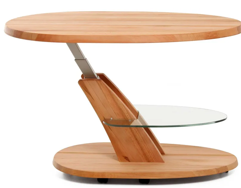 Vierhaus Vertrieb GmbH & Co. KG 4328 Couchtisch höhenverstellbar kernbuche