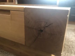 Quadrato Couchtisch Holz mit Stauraum Outlet
