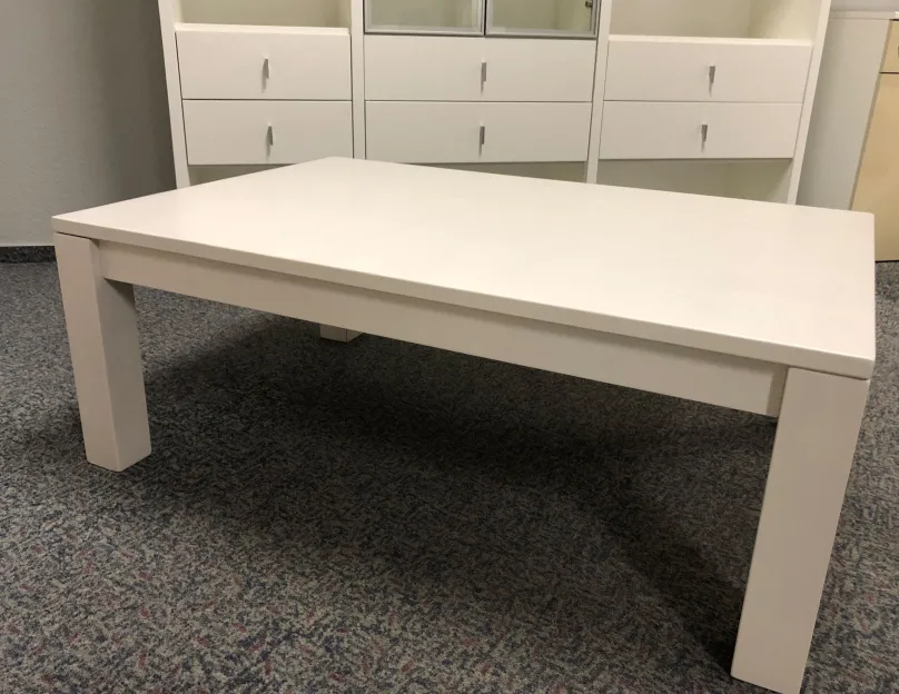 Dico Möbel Couchtisch weiß Holz Clearance
