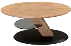 Vierhaus Vertrieb GmbH & Co. KG 5304 / 5300 Couchtisch wildeiche höhenverstellbar Hot