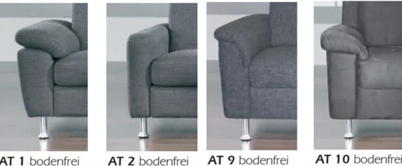 Dietsch Polstermöbel GmbH Davina Sofa mit Schlaffunktion