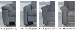 Dietsch Polstermöbel GmbH Davina Sofa mit Schlaffunktion