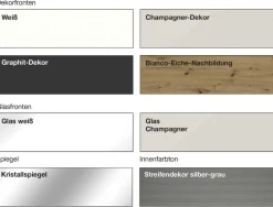 Wiemann Möbel Denver Schwebetürschrank Glas Discount