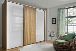 Wiemann Möbel Denver Schwebetürschrank Glas Discount