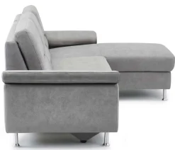 Dietsch Polstermöbel GmbH Dietsch Onyx Schlafsofa mit Ottomane in vielen Farben