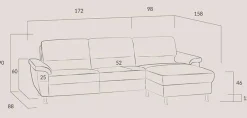 Dietsch Polstermöbel GmbH Dietsch Onyx Schlafsofa mit Ottomane in vielen Farben